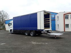 Poids Lourds  Hayon Alu Rectractable