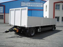 Remorque Plateau Ridelle Alu