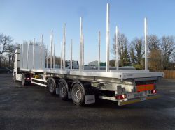 Semi Remorque Grumes Deposable