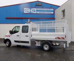 Benne Alu Coffre Hayon Double Cabine Master