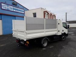 Vul 3t5  Benne Ridelles Acier  Rehausses Pleines Alu  Coffre Dos De Cabine