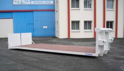 Caisson Plateau Porte Engins Rampes