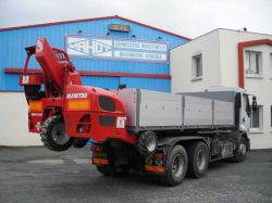 Caisson Ridelle Alu Chariot Embarque